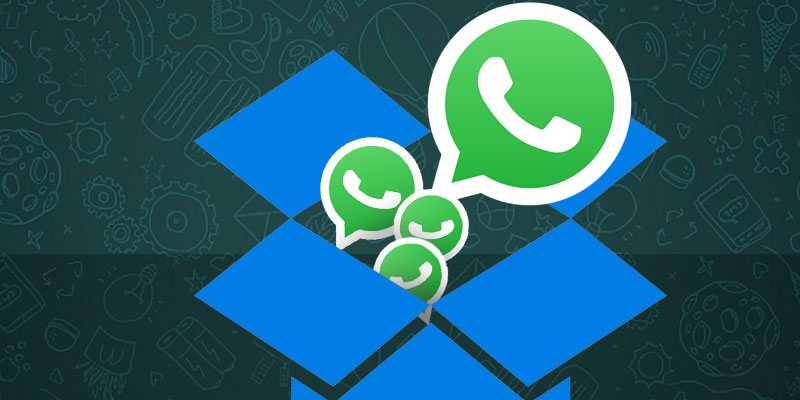 WhatsApp herstellen met dropbox