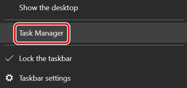 scegli Task Manager