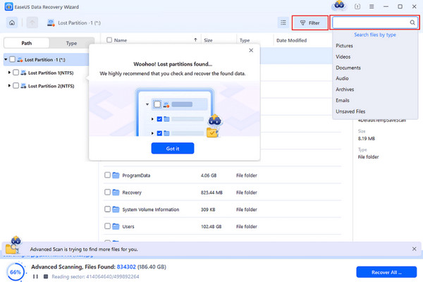 Easeus Data Recovery