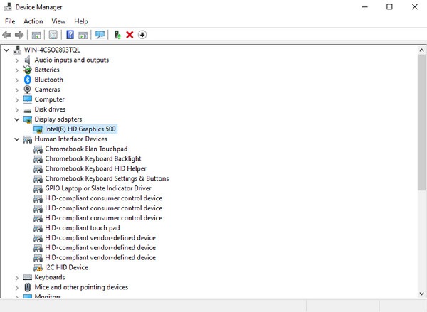 Update Graphics Drivers