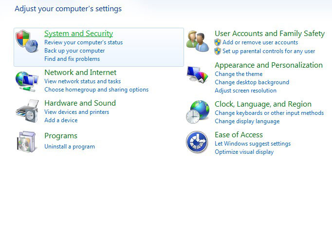 computer system and security