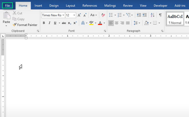 Mac デバイスで Word を起動します
