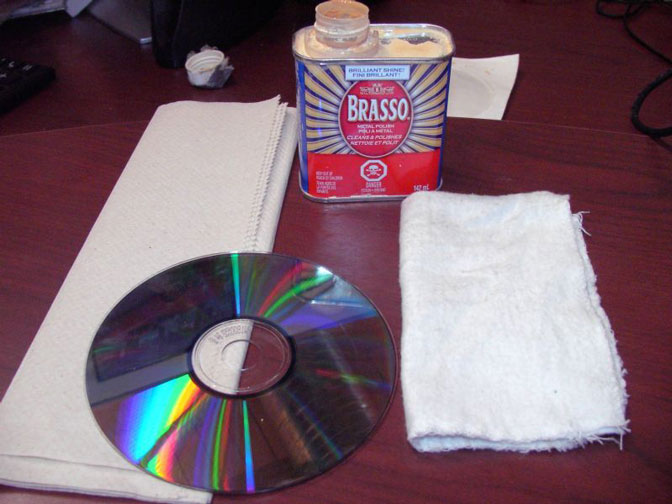 Recover Data from Formatted CD BRASSO