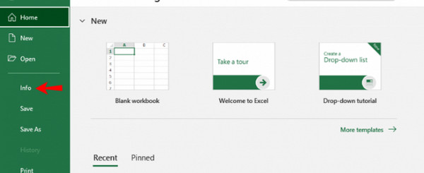 Click Info Button