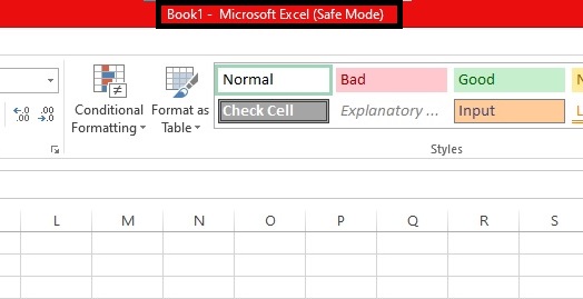 enter Safe Mode
