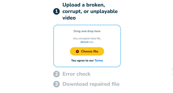 Click Choose Files Button