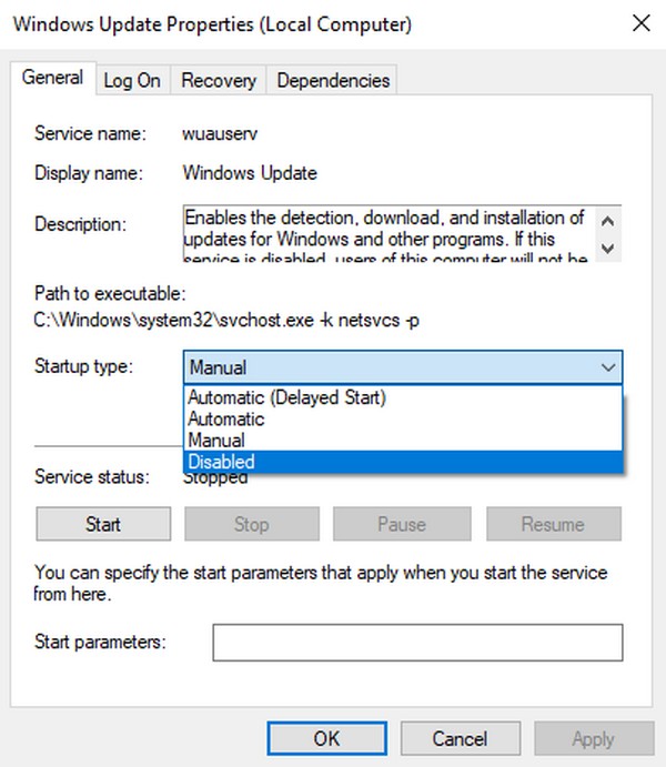 Select Disabled