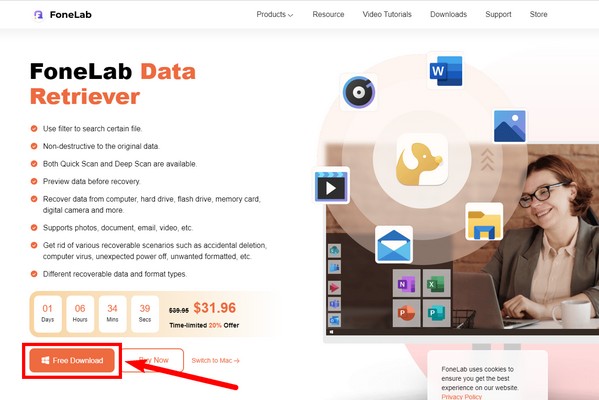 click the Free Download button