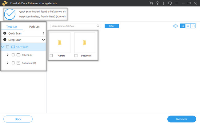 Click each folder