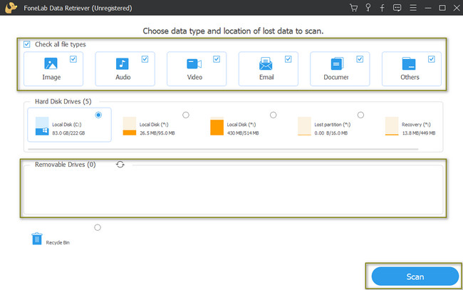 use in the Removable Drives section