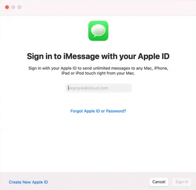 Recuperar iMessages eliminados en Mac desde iCloud