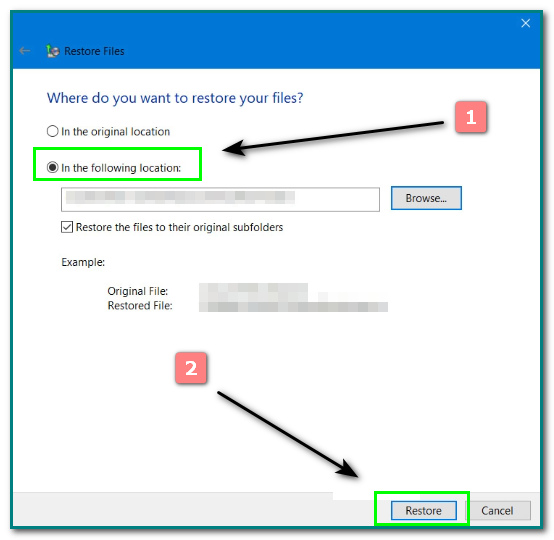 récupérer les fichiers supprimés par shift