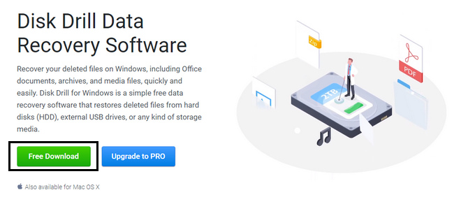 Software de recuperación de datos Disk Drill