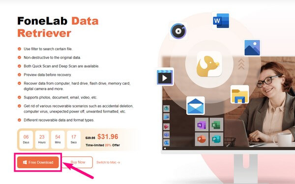 Free Download the FoneLab Data Retriever