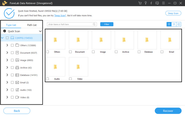 Choose the folders for the RAID 1 data