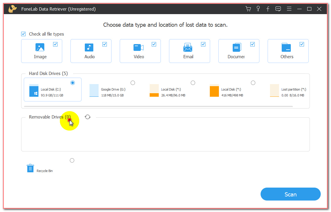 FoneLab Data Retriever