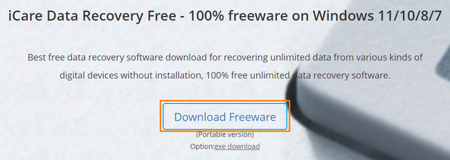 iCare Data Recovery Free