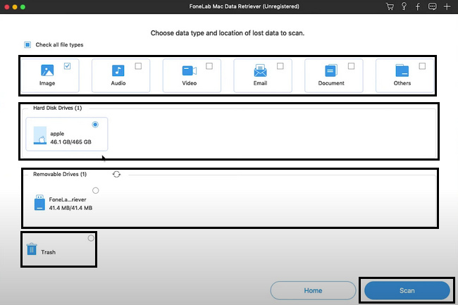 choose the data types you prefer
