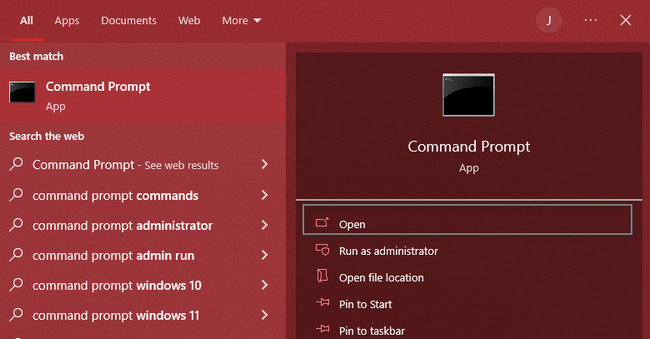 Run Command Prompt
