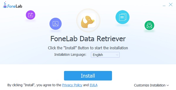 FoneLab 數據檢索