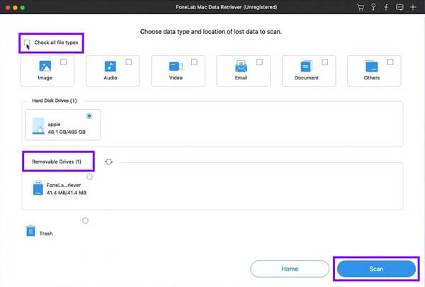 see your SD card in the Removable Drives section