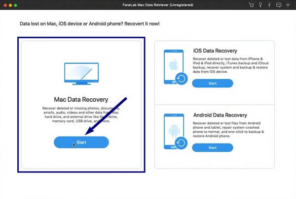 contiene la función de recuperación de datos de Mac