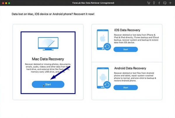 vedere il Mac Data Recovery