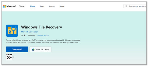 Click Download Button