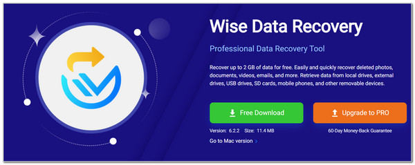 Click Free Download Button