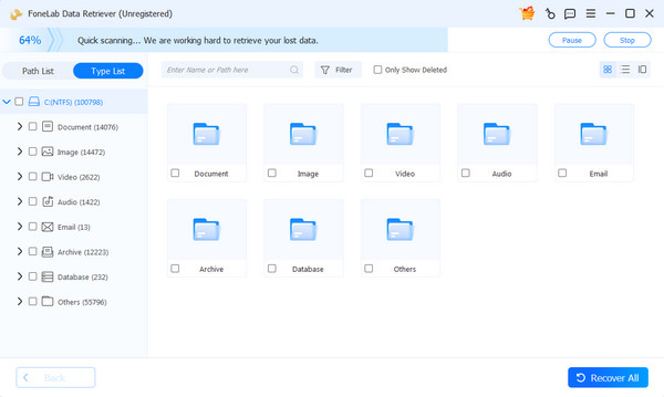 Tick Recover All Selection