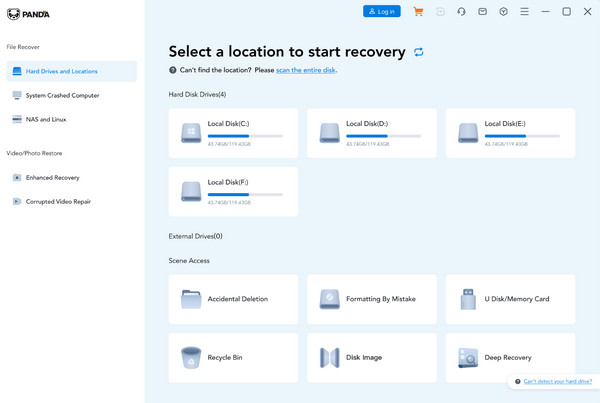 Recover Photos With Panda Data Recovery