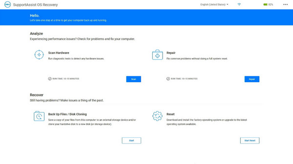 Use Dell Supportassist Os Recovery