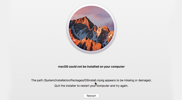 macos sierra upgrade issues