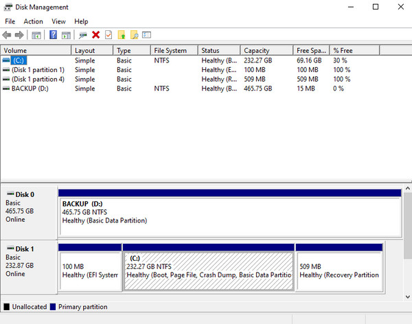 Select Your Hard Drive