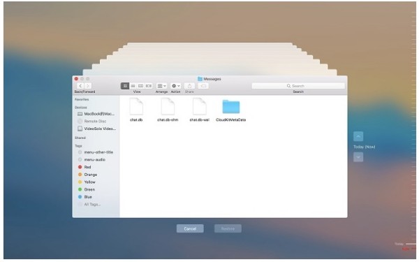 recover deleted files with time machine