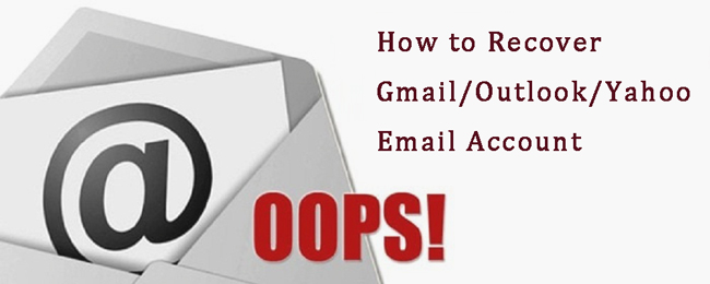 Återställ e-postkonto