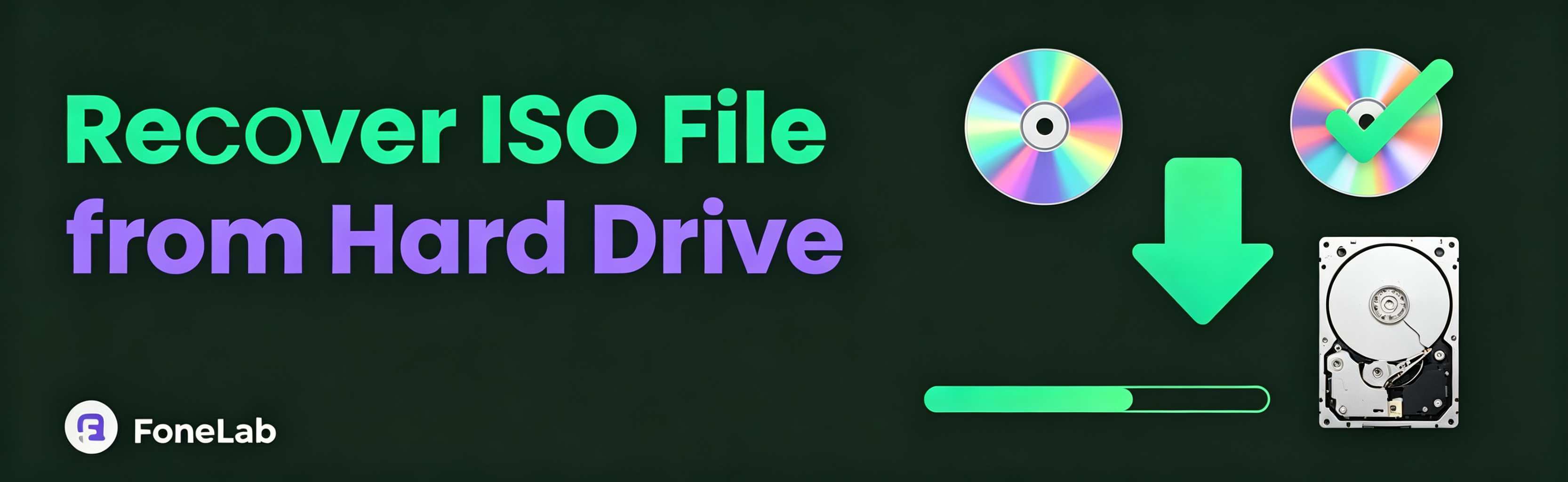 Recover ISO files from a hard drive