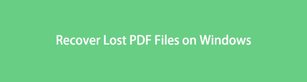 Recupere archivos PDF perdidos en Windows de 3 maneras sin estrés