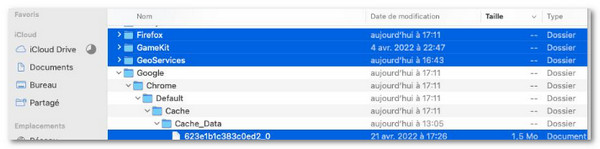 Access Cache Folder