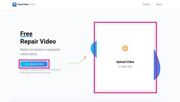Click the Upload Video tab