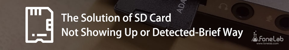 SD card not to be detected