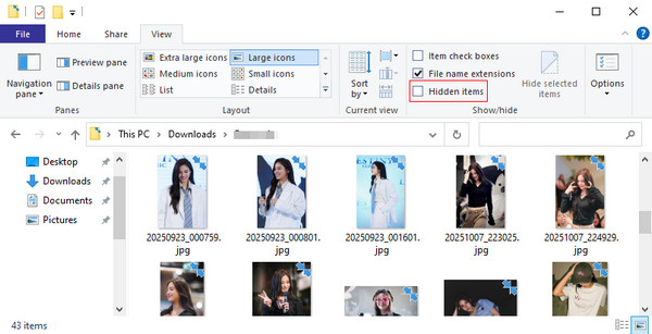 Check For Hidden Files