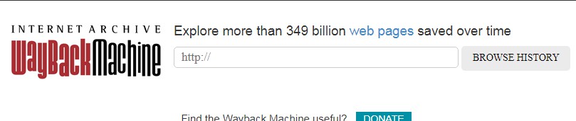 wayback machine