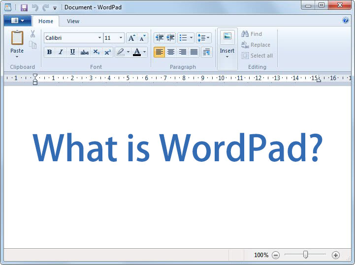 τι είναι το wordpad