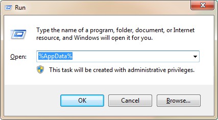 windows r appdata