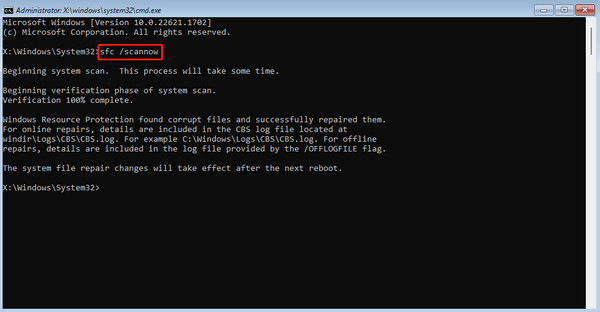Re Run The Sfc Scan