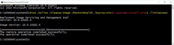 Repair Windows Image Using Dism Tool