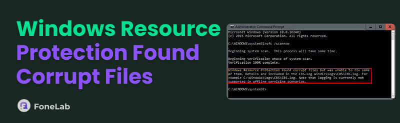 Windows Resource Protection Found Corrupt Files
