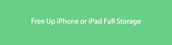 iPhone veya iPad Tam Depolama Alanında Yer Açmak için En İyi iPhone Temizleyici Uygulaması
