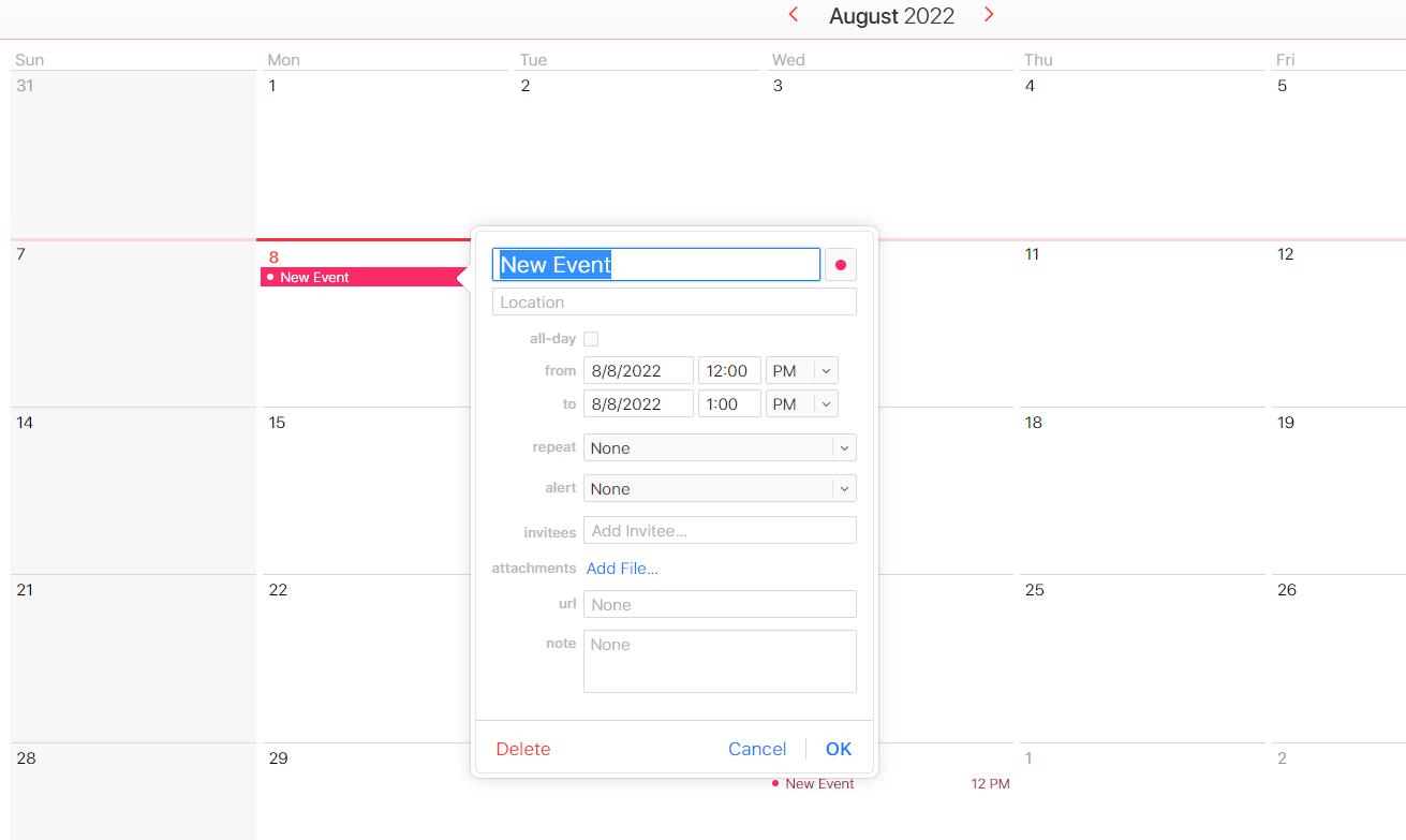 hur man tar bort händelser från kalendern iPhone